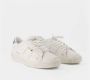 Golden Goose Witte Leren Sneakers met Zilveren Accenten White Dames - Thumbnail 8