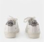 Golden Goose Witte Leren Sneakers met Zilveren Accenten White Dames - Thumbnail 9