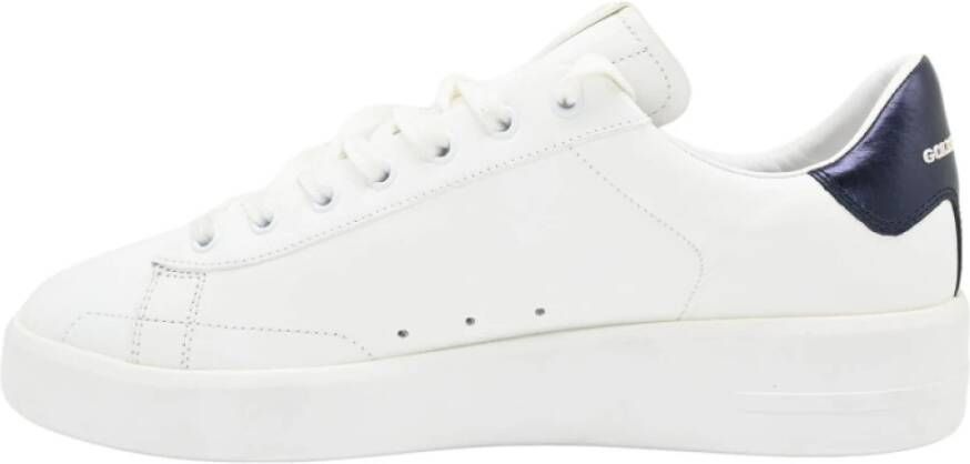 Golden Goose Witte Leren Sneakers Purestar Stijl White Heren