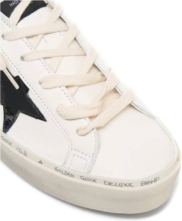 Golden Goose Witte Leren Sneakers Verhogen Garderobe White Dames