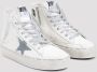 Golden Goose Zilverblauwe Hi Francy Sneakers Multicolor Dames - Thumbnail 7