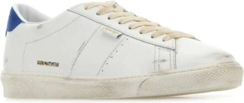 Golden Goose Witte Leren Sneakers White Heren