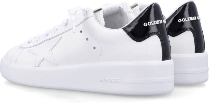 Golden Goose Witte Leren Ster Sneakers White Dames