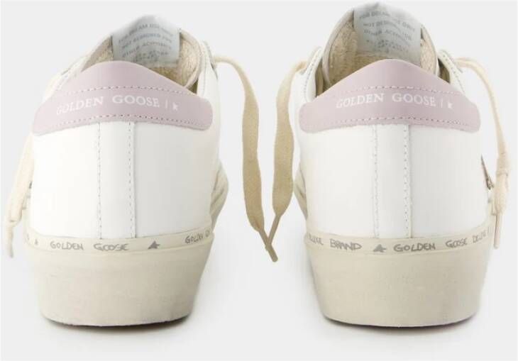 Golden Goose Witte Leren Ster Sneakers White Dames