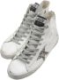 Golden Goose Witte Piton High Top Sneakers Gray Heren - Thumbnail 2