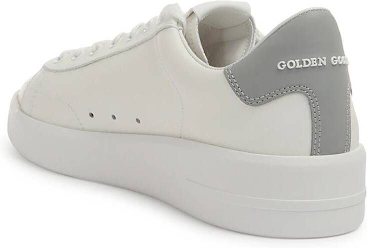 Golden Goose Witte Pure Star Sneakers White Heren