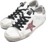 Golden Goose Witte Roze Glitter Ster Sneakers White Dames - Thumbnail 3