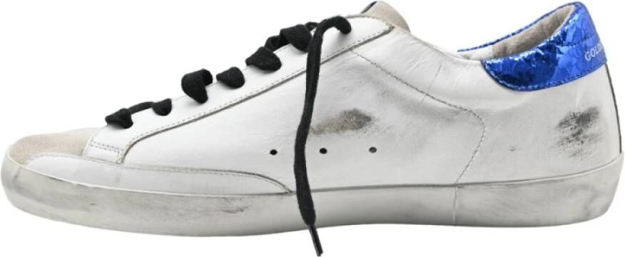 Golden Goose Witte Roze Ster Sneakers White Heren