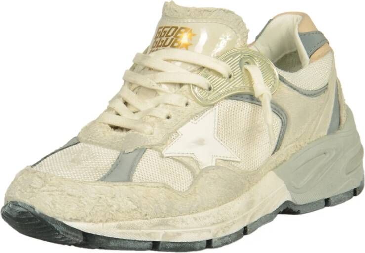 Golden Goose Witte Running Dad Sneakers White Dames