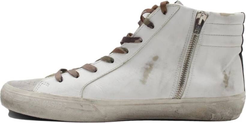 Golden Goose Witte Slide Sneakers White Heren