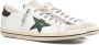 Golden Goose Stijlvolle Leren Sneakers in Wit Groen Bruin Multicolor Heren - Thumbnail 3