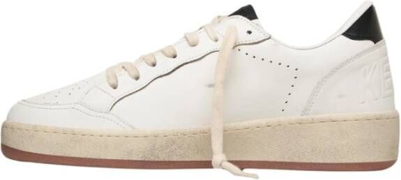 Golden Goose Witte Sneakers met Contrasterende Hiel White Heren