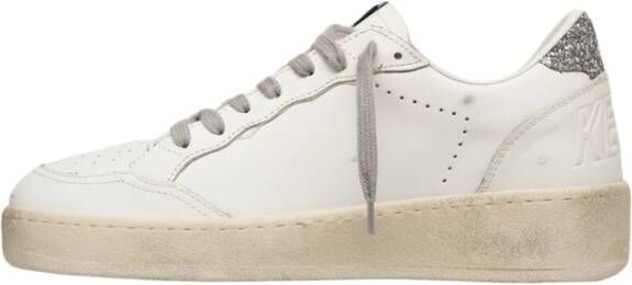 Golden Goose Witte Sneakers met Glitterdetail White Dames