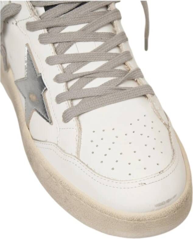 Golden Goose Witte Sneakers met Glitterdetail White Dames