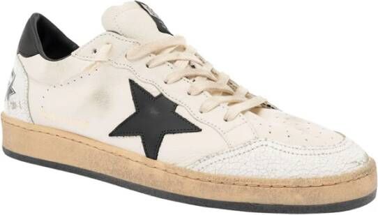 Golden Goose Witte Sneakers met Nappa Leren Bovenwerk Wit Heren