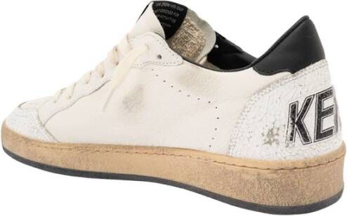 Golden Goose Witte Sneakers met Nappa Leren Bovenwerk Wit Heren