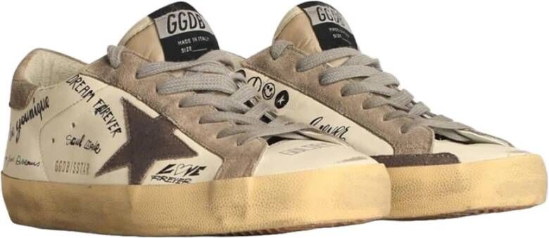 Golden Goose Witte Sneakers met Stella Logo White Dames