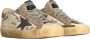 Golden Goose Witte Sneakers Distressed Design Slogan Print Beige Dames - Thumbnail 26