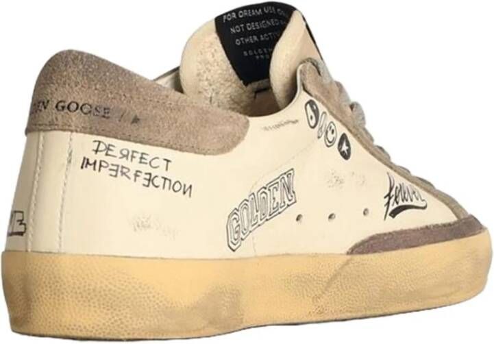 Golden Goose Witte Sneakers met Stella Logo White Dames