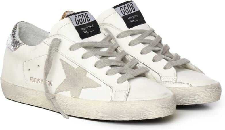 Golden Goose Witte Sneakers met Sterapplicatie White Dames