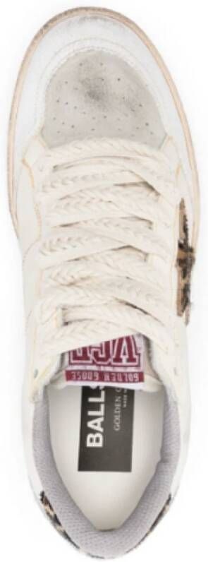 Golden Goose Witte Sneakers met Sterdetail White Dames