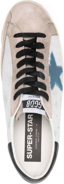 Golden Goose Witte Sneakers met Sterdetail White Heren