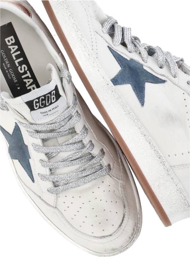 Golden Goose Witte Sneakers met Sterlogo White Dames