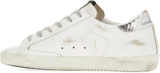 Golden Goose Witte Sneakers met Sterrenpatch White Dames