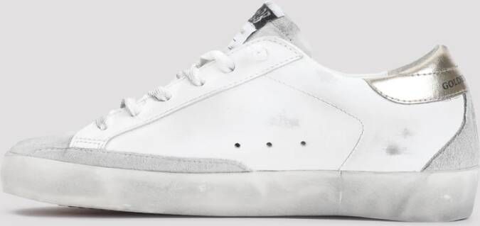 Golden Goose Witte Sneakers met Uniek Design White Dames