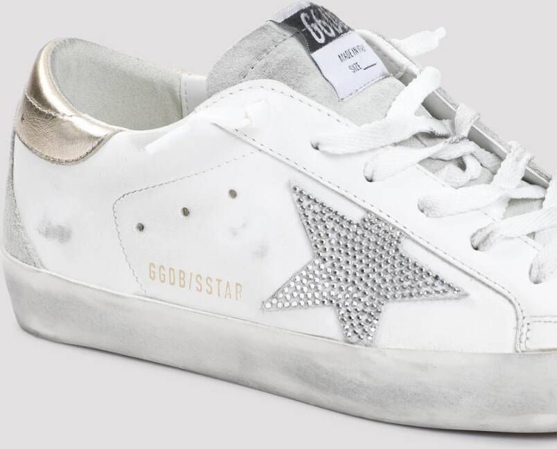 Golden Goose Witte Sneakers met Uniek Design White Dames