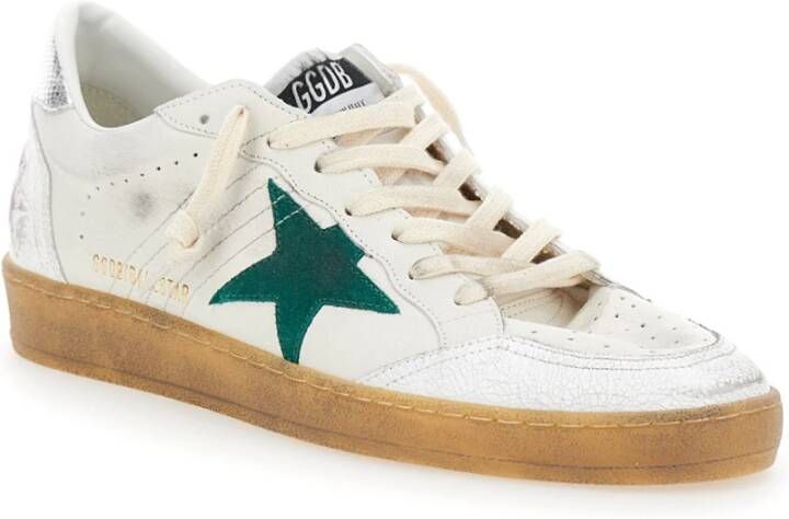 Golden Goose Witte Sneakers met Uniek Ontwerp White Heren