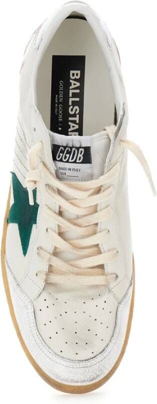 Golden Goose Witte Sneakers met Uniek Ontwerp White Heren