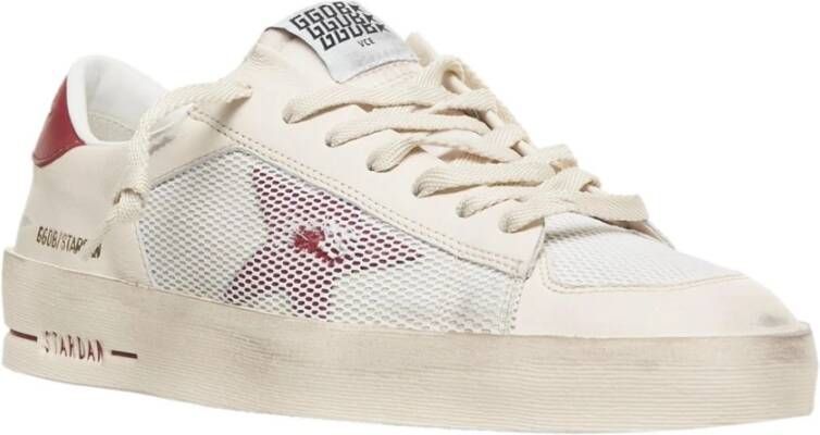 Golden Goose Witte Sneakers met Uniek Ontwerp White Heren