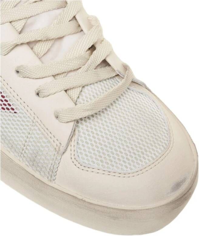 Golden Goose Witte Sneakers met Uniek Ontwerp White Heren