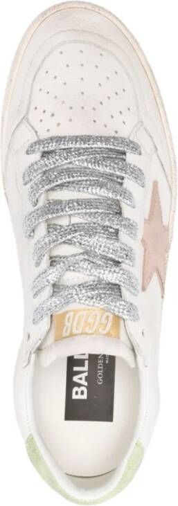 Golden Goose Witte Sneakers Stijlvol Paneelontwerp White Dames