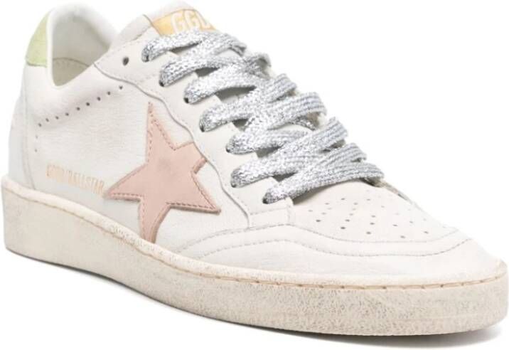 Golden Goose Witte Sneakers Stijlvol Paneelontwerp White Dames