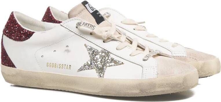 Golden Goose Witte Sneakers Super Star Classic White Dames