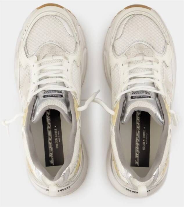 Golden Goose Witte Sneakers van Synthetisch Leer Lightstar White Dames