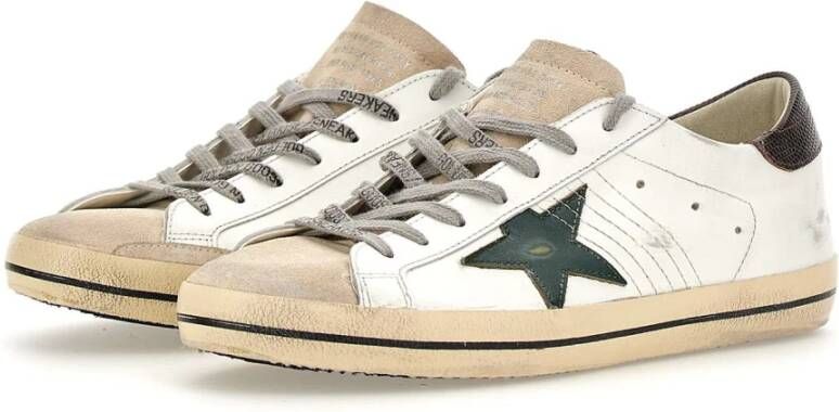 Golden Goose Witte Sneakers voor een Stijlvolle Look White Heren