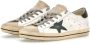 Golden Goose Stijlvolle Leren Sneakers in Wit Groen Bruin Multicolor Heren - Thumbnail 25