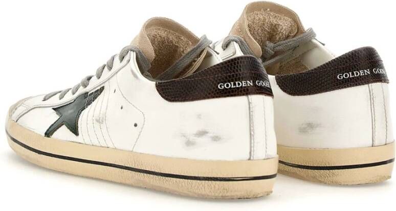 Golden Goose Witte Sneakers voor een Stijlvolle Look White Heren