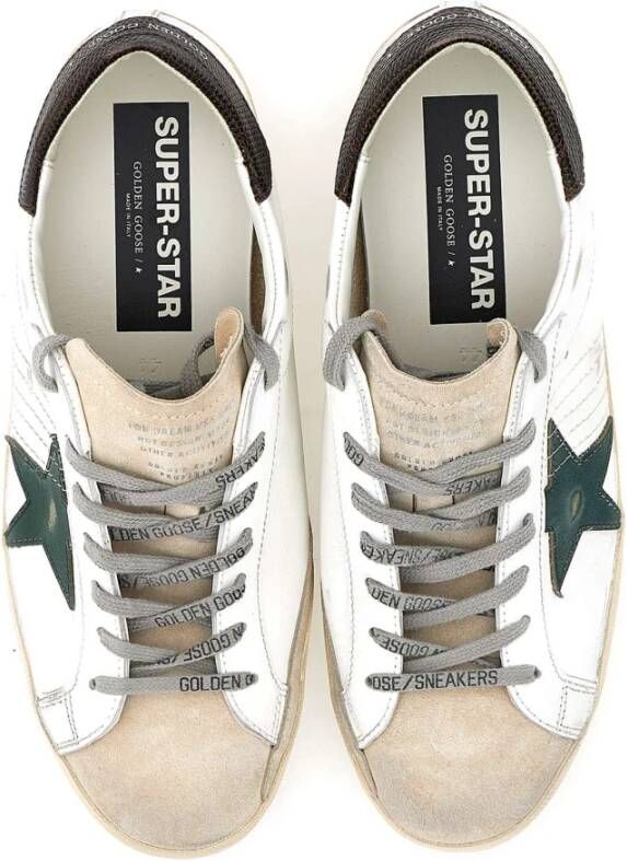 Golden Goose Witte Sneakers voor een Stijlvolle Look White Heren