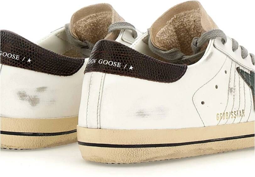 Golden Goose Witte Sneakers voor een Stijlvolle Look White Heren