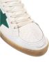 Golden Goose Witte Leren Sneakers Groene Ster White Heren - Thumbnail 15