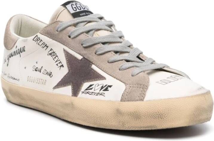 Golden Goose Witte Sneakers voor Mannen White Heren