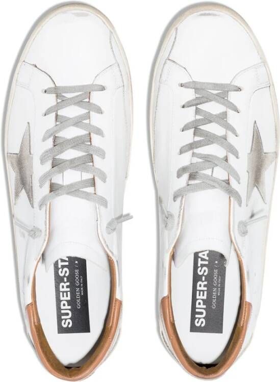 Golden Goose Witte Sneakers voor Mannen White Heren