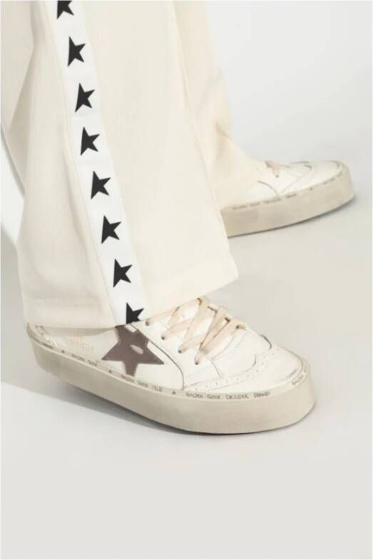 Golden Goose Witte Sneakers voor Vrouwen Aw24 Beige Dames