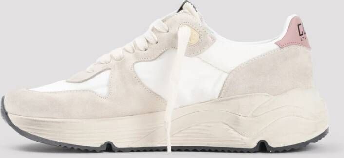 Golden Goose Witte Sneakers voor Vrouwen Beige Dames