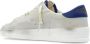 Golden Goose Leren Stardan Sneakers Ivoor Rood Blauw Multicolor Heren - Thumbnail 4