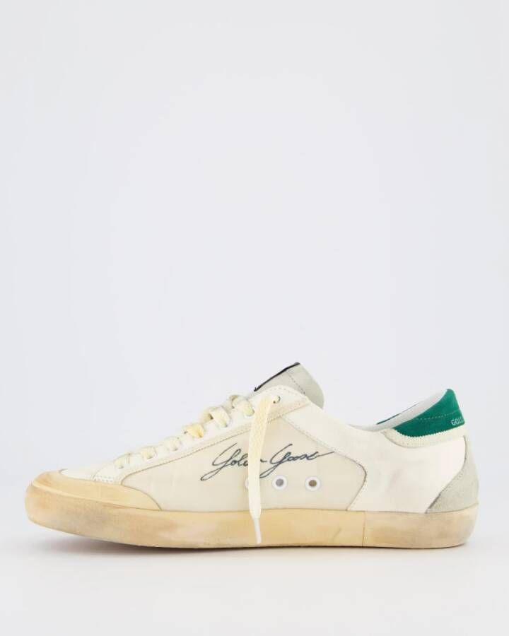 Golden Goose Witte Super Star Penstar Sneaker Multicolor Heren